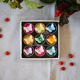 Big Assorted butterfly Scented Tealight Set Tealights Foxyavenue UK